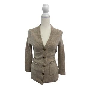 Madewell 100% Wool seater in beige xs